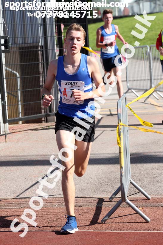 Boys under-15s  Northern 3 Stage Road Relay, SportsCity, Manchester. Photo: David T. Hewitson/Sports for All Pics